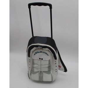 Buzz Aldrin Authentic NASA Space Shuttle Kids Rolling Suitcase White Black F277